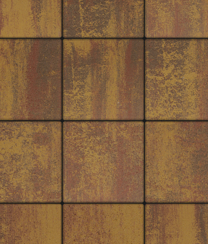 Тротуарная плитка Квадрат Листопад гладкий  400х400 - osen_standart